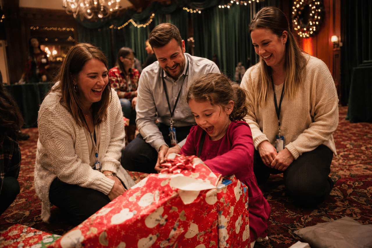Mission Merry Opening — Operation You Matter team building with Building Teams